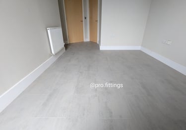 Flooring and skirting boards fitted by Pro Fittings Ltd | Stratford