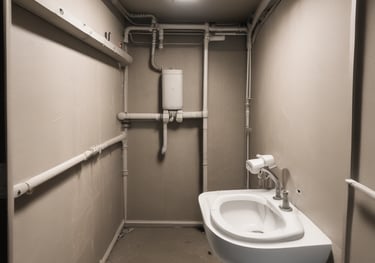 gray concrete wall inside building