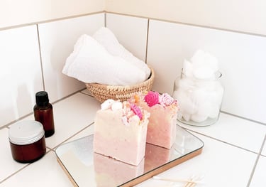 Promotional photo for Dulce Aroma soaps