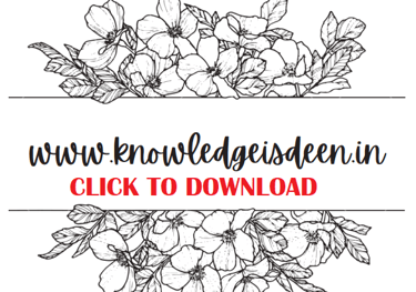 Flower coloring book and worksheets for kids