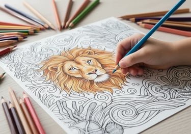 Livro de colorir para crianças - Atividades para crianças de 3 anos, 5 anos, 6 anos, 4 anos, 7 anos