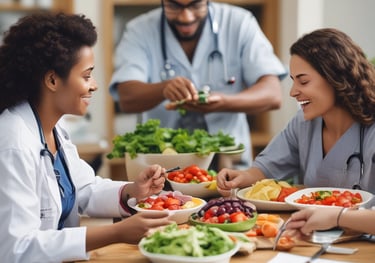a man riding a skateboard down a street next to tall buildings