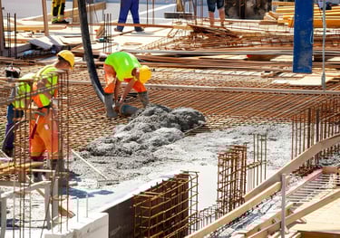 temel ve beton işleri, radye temel uygulamaları, betonarme çözümleri