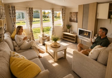 static caravan for sale weardale, hamsterley linburn beck