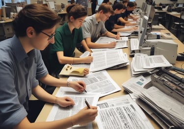 A powerful scene from a documentary highlighting social issues.