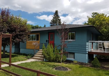 Exterior house paint job in calgary 