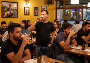 black blue and yellow textile