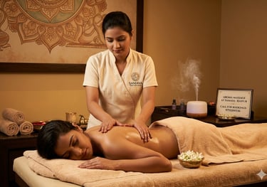 Aroma Spa Massage in Raipur | Samaya Spa
