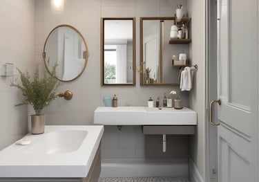 white and black abstract painting