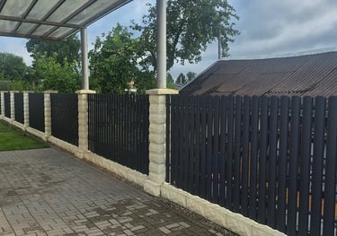 Tvoros pamatų montavimas