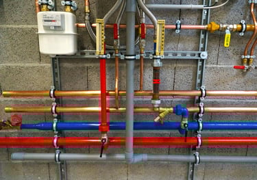 impianto idraulico di una casa a Milano