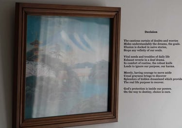 Decision - Journey in Poetry by Ormulyce