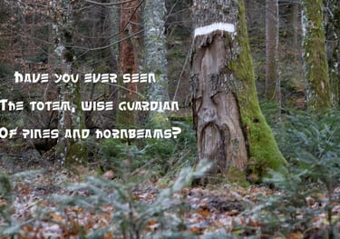 Strange Totem  by Ormulyce - writer poet photographer