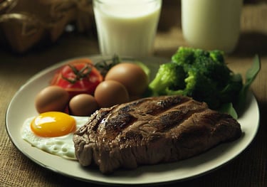 Egg, dairy and animal protein