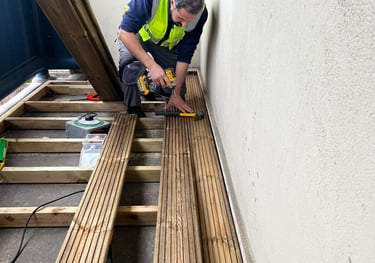 handyman install decking