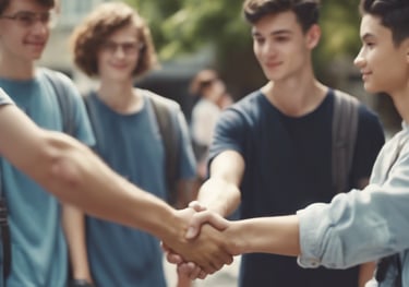 a white board with post it notes written on it