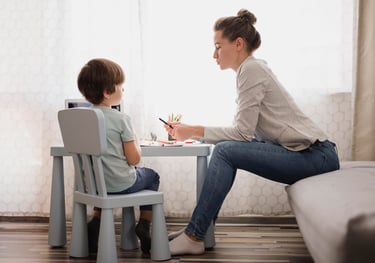 hypnose ou Thetahealing séance enfant