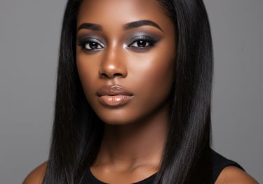 Glamour makeup