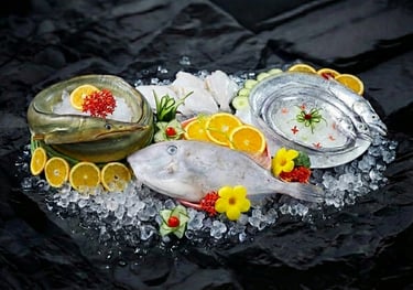 Frozen Eel, Ribbon Fish, Leather Jacket Fish