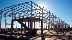 a large metal structure with a lot of metal structure