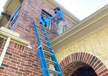 residential window cleaning and window washing