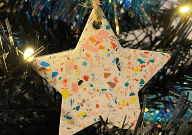 Christmas Jesmonite Decorations