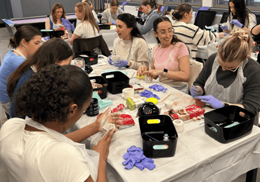 Team building workshop for IWD at Softcat Bristol