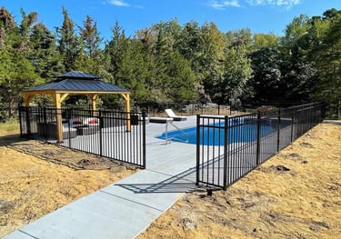 aluminum fence