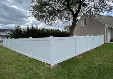 vinyl fence
