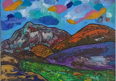 Realms Fragment by Yomi Gbamis, Contemporary artist in Belfast