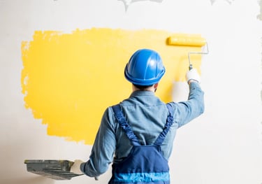 „Wenn Sie Malerarbeiten oder kleine Ausbesserungen brauchen – Handwerker-Service für gepflegte Wände