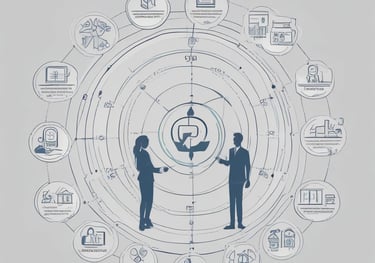 white and black abstract painting