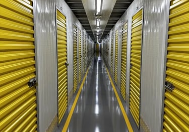 Heavy-duty storage units built for Morespace facility by IN SAFE