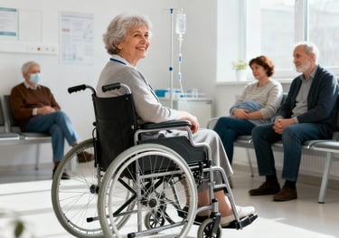 Zuverlässige Krankenfahrt in Berlin: Barrierefreier Transport zum Krankenhaus oder zur Dialyse.