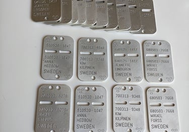 Custom CNC engraving