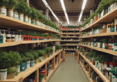 A curved facade covered in white latticework