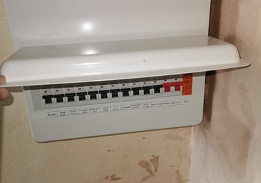 New consumer unit installation