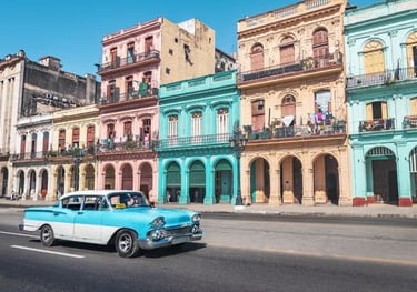 vehiculo en la habana - paquetes de viaje a cuba saliendo de mexico