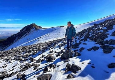 Nevado de Toluca con nieve - Tour nevado de toluca saliendo de morelia