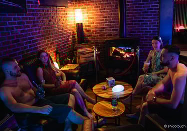 La Bulle Sauna Le lounge