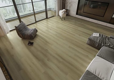 Sleek SPC flooring by Tswanacrete Botswana, designed for premium aesthetics and durability in homes and offices