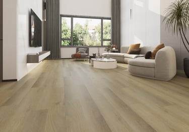 Modern, luxurious vinyl flooring supplied and installed by Tswanacrete Botswana for stylish residential and commercial