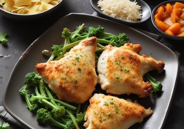 A curved facade covered in white latticework