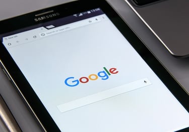 google search on a smartphone