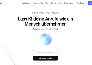 fonio - Der KI-Telefonassistent auf Deutsch