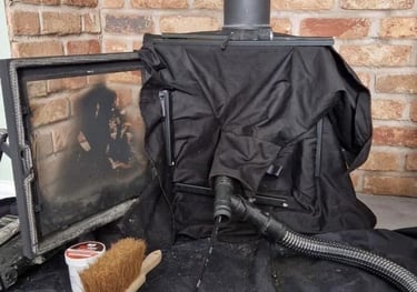 Chimney sweeping service
