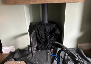 Chimney sweeping service