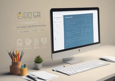 A curved facade covered in white latticework