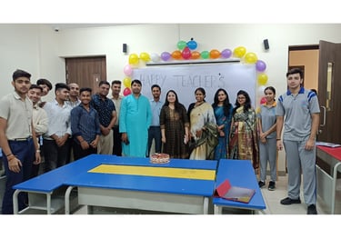 Teacher's day celebration with Shekhar sir at Narayana e techno school MG Road
