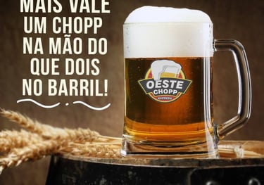 a beer glass with a beer in it